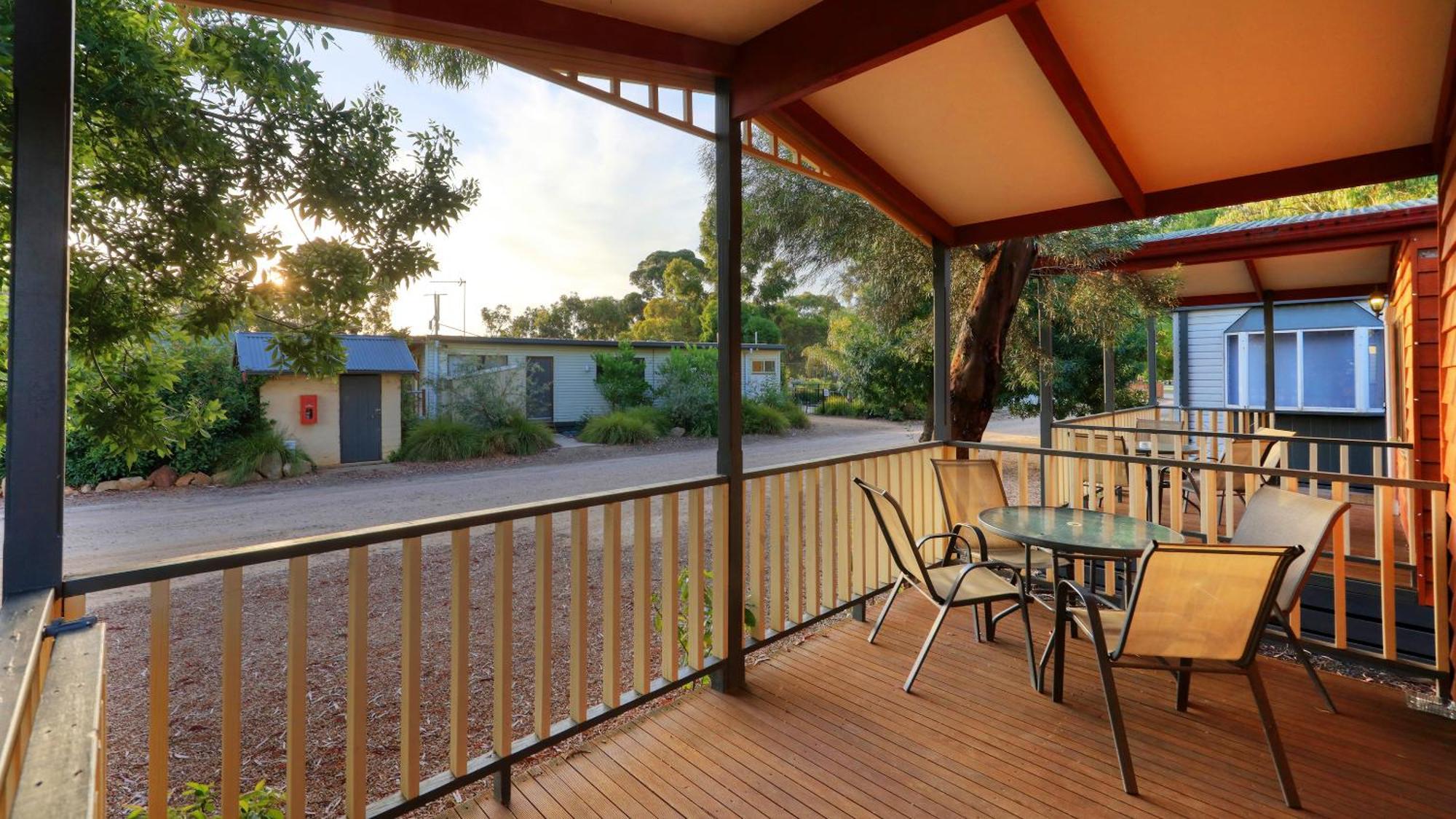Yarrawonga Riverlands Tourist Park Zimmer foto