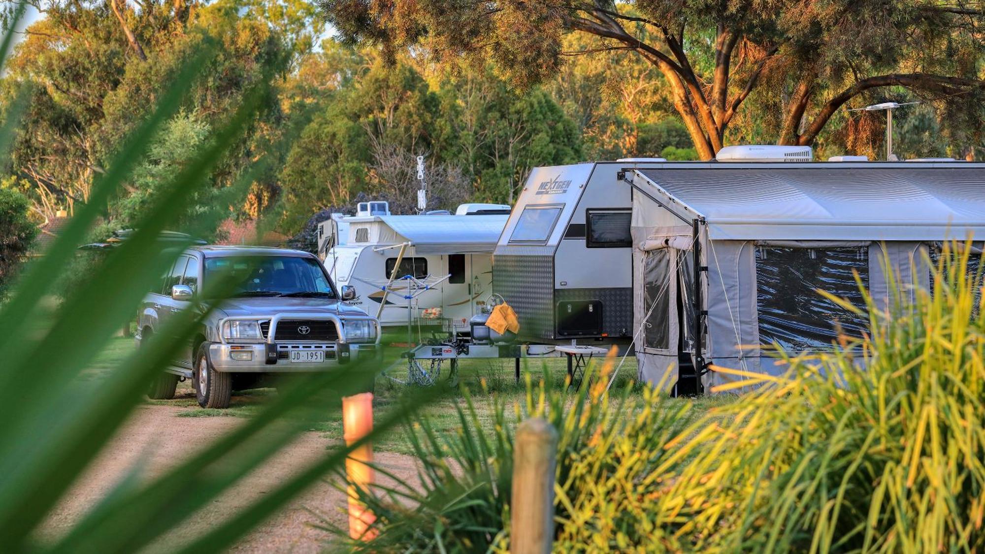 Yarrawonga Riverlands Tourist Park Zimmer foto